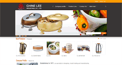 Desktop Screenshot of chinelee.com.tw